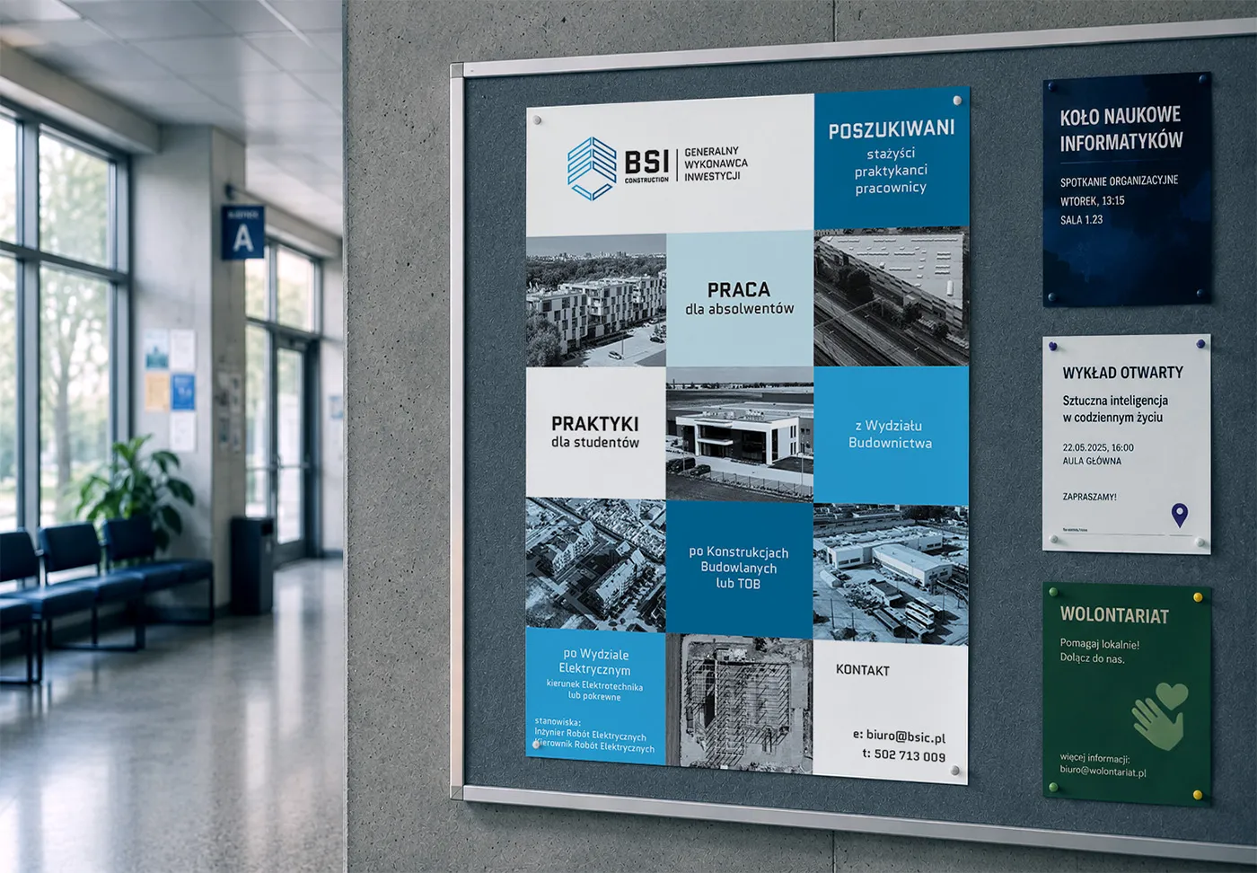 Plakat informacyjny - BSI