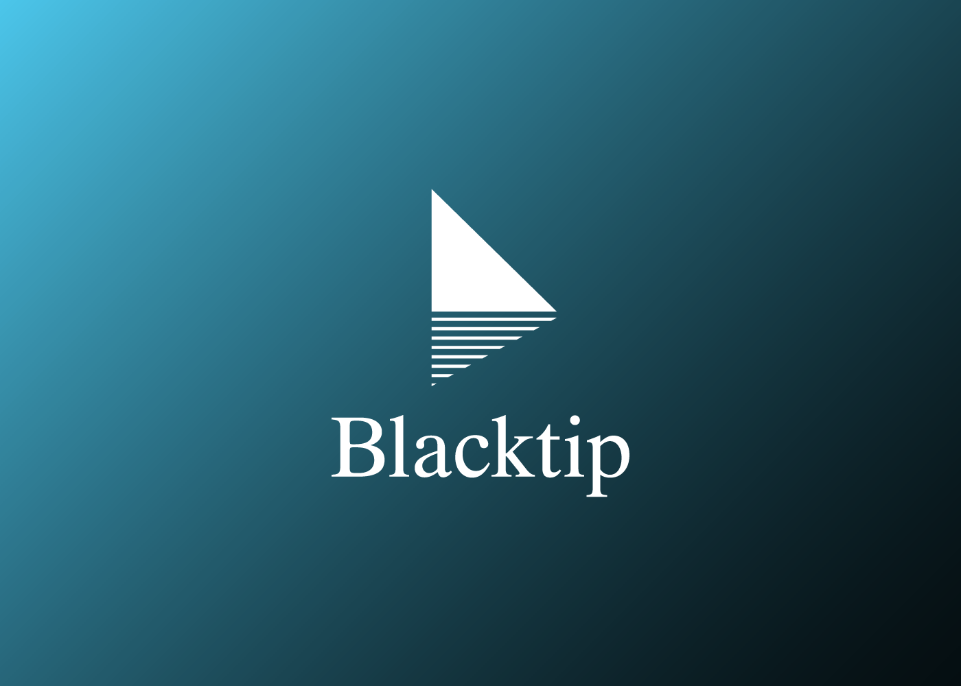 Blacktip logo gradient