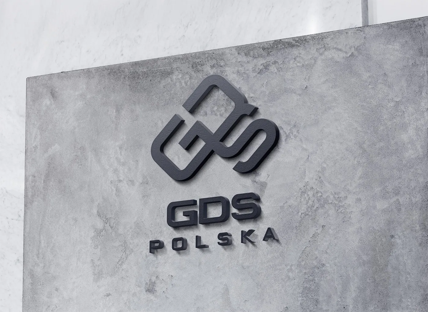 GDS logo wall