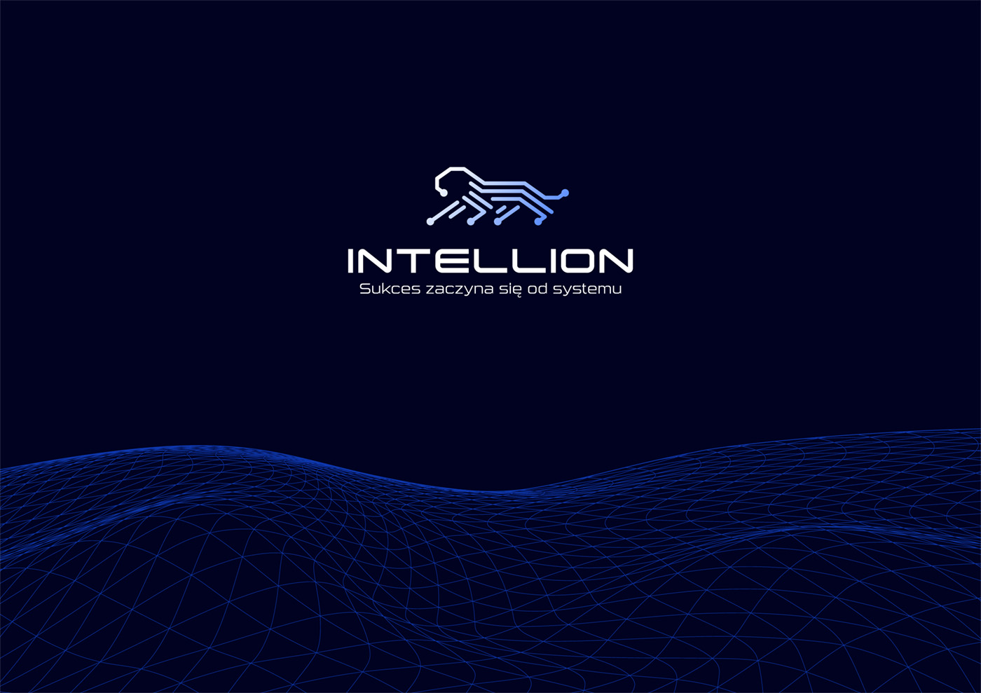 Intellion logo + pattern