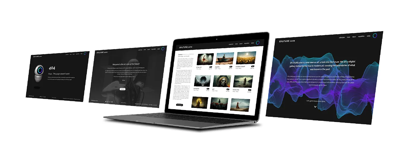 Strona internetowa projektu - OFUTURE zone
