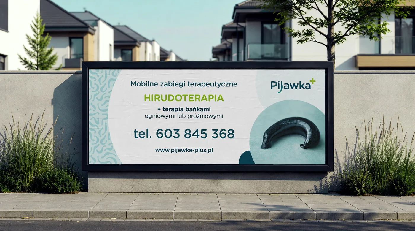 Baner reklamowy - Pijawka Plus