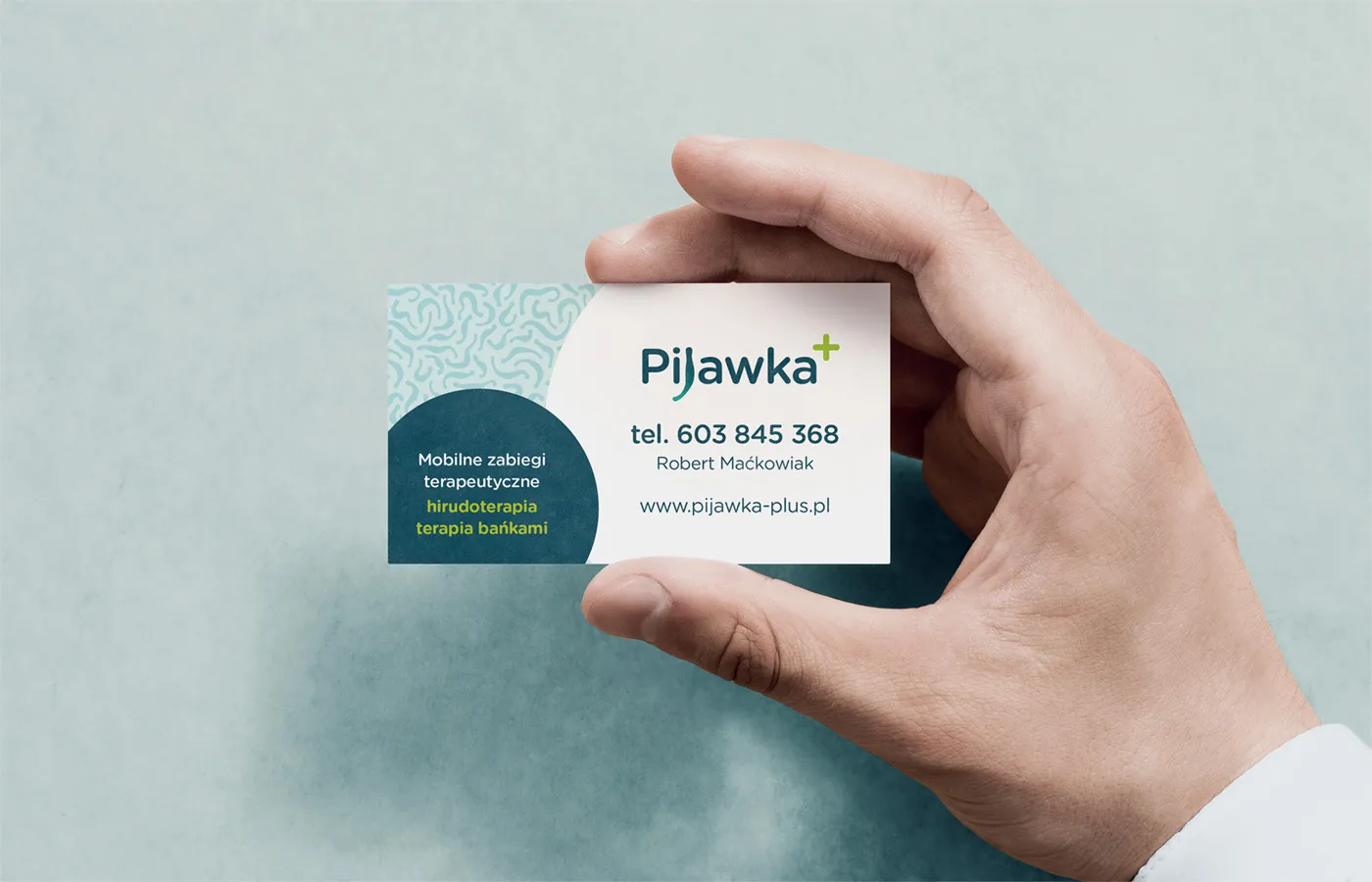Wizytówka - Pijawka Plus