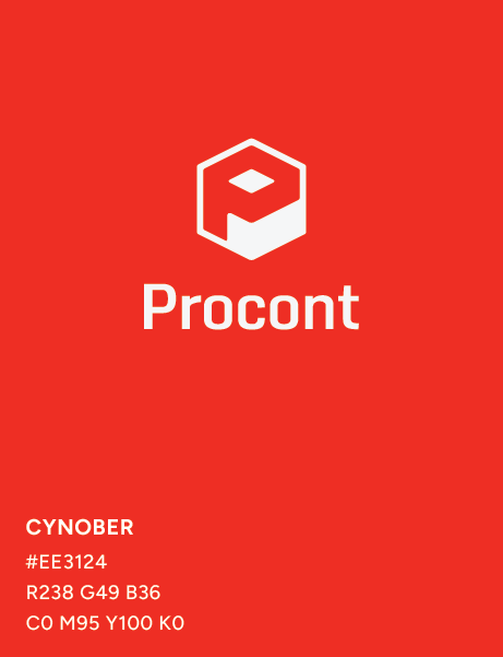 Kolorystyka Procont - cynober
