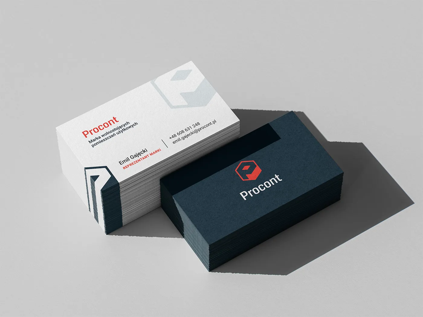 Wizytówki - Procont