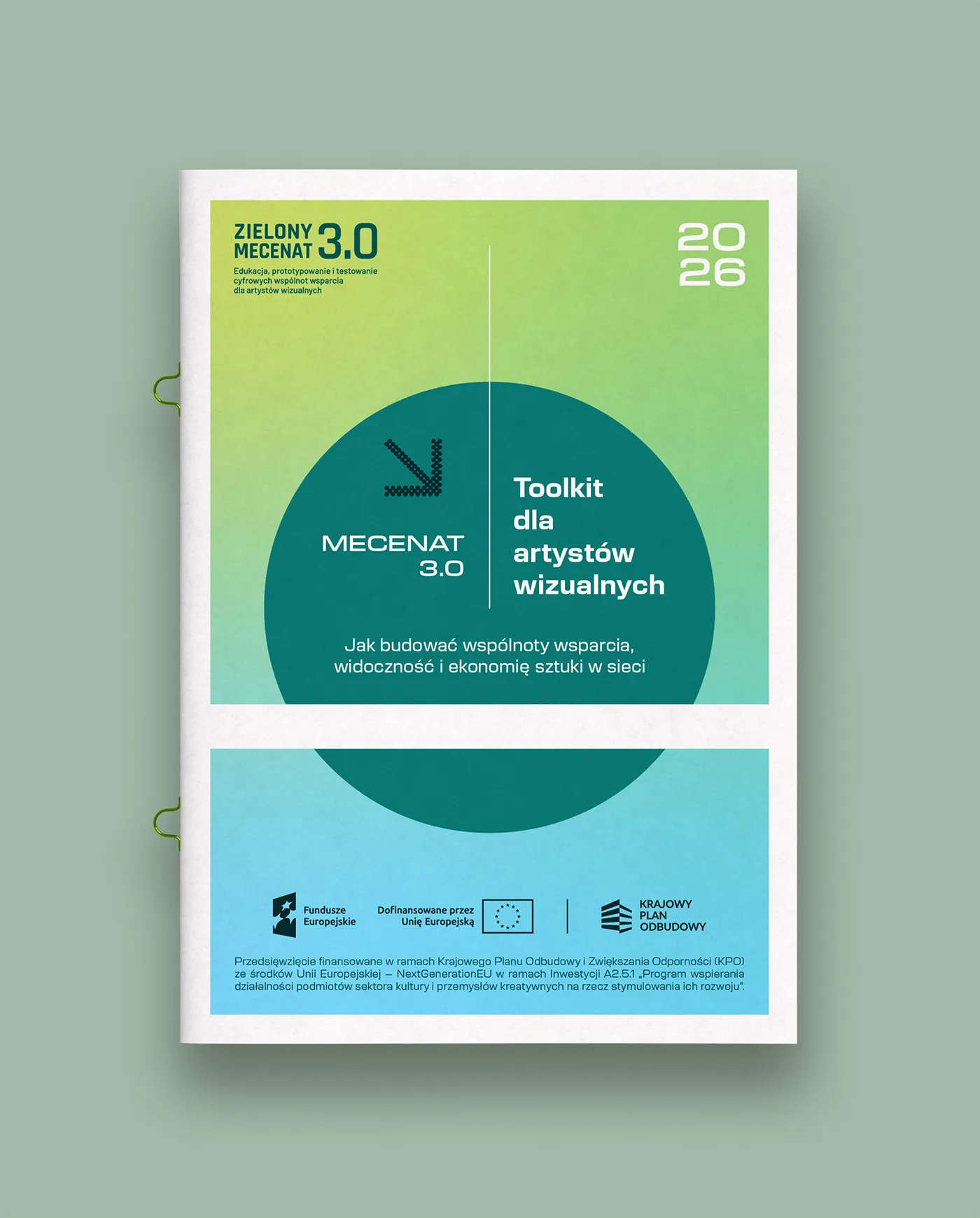Toolkit dla artystów wizualnych - okładka publikacji