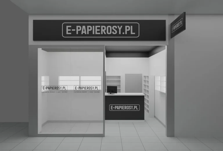 Wizualizacja 3D sklepu e-papierosy.pl