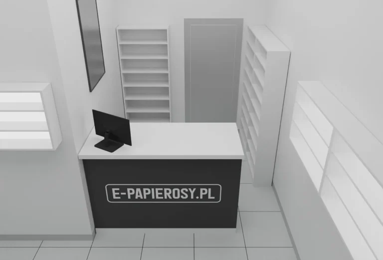 Wizualizacja 3D sklepu e-papierosy.pl
