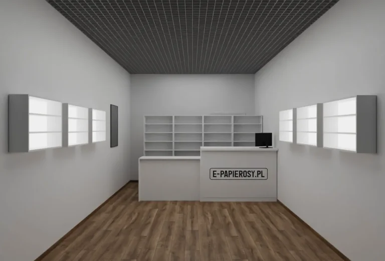 Wizualizacja 3D sklepu e-papierosy.pl