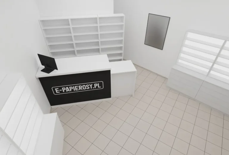 Wizualizacja 3D sklepu e-papierosy.pl