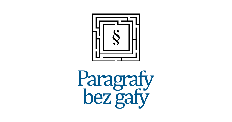 LOGOFOLIO | logo Paragrafy bez gafy rgb